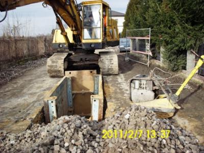 Z1 Budowa kanalizacji sanitarnej we wsi Czarnochowice (07.02.2011)